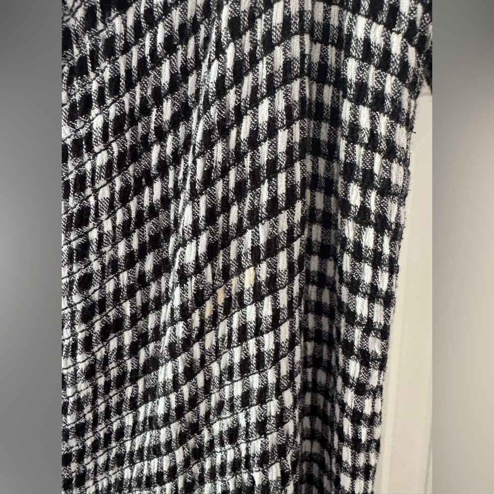 Bardot Black and White Seersucker Dress - Picture 5 of 5